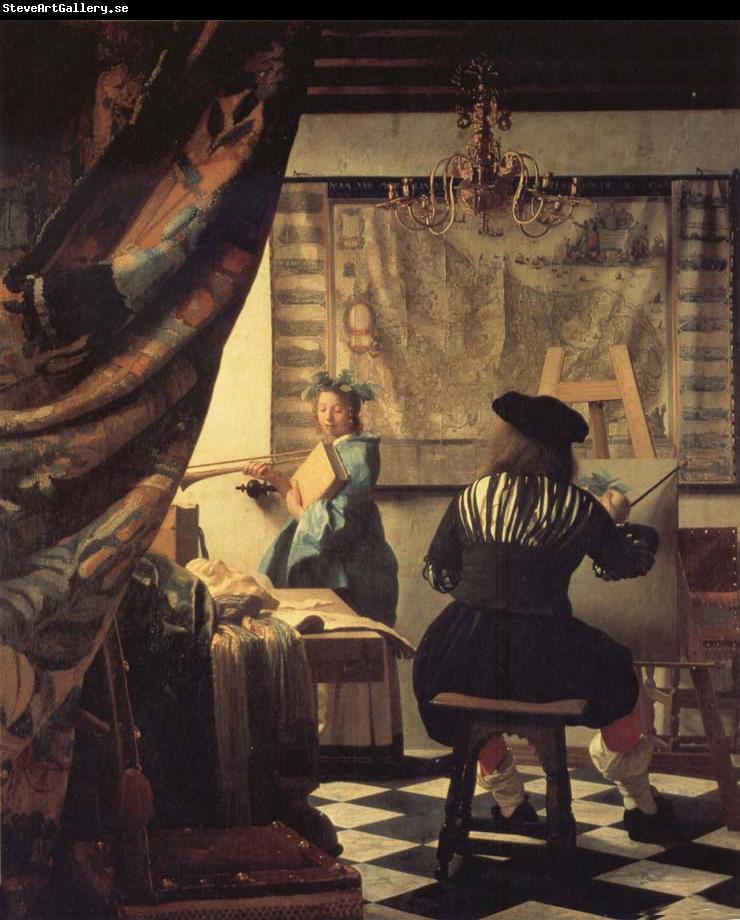 Jan Vermeer Die Malkunst